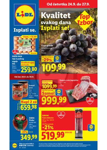 Nedeljna Akcija Septembar
