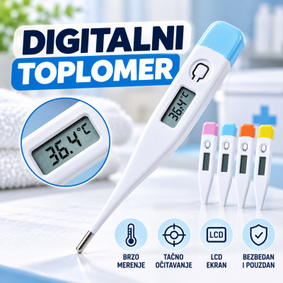 Digitalni toplomer sa LCD ekranom