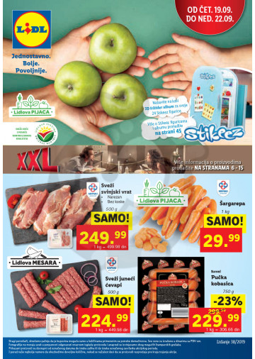 Lidl Srbija Katalog Akcija 19 09 25 09 2019 Kuda U Kupovinu
