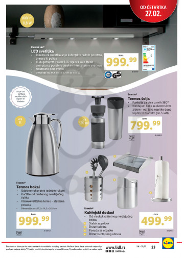 Lidl Srbija Katalog Akcija 27 02 04 03 2020 Kuda U Kupovinu