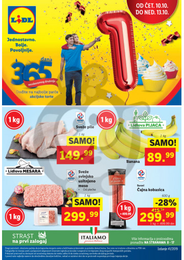 Lidl Srbija Katalog Akcija 10 10 16 10 2019 Kuda U Kupovinu