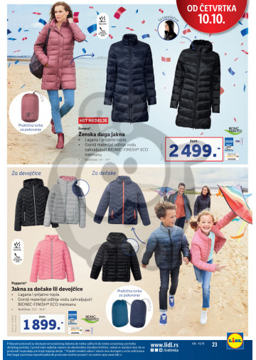Lidl Srbija Katalog Akcija 10 10 16 10 2019 Kuda U Kupovinu