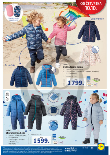 Lidl Srbija Katalog Akcija 10 10 16 10 2019 Kuda U Kupovinu