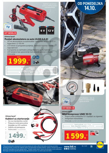 Lidl Srbija Katalog Akcija 10 10 16 10 2019 Kuda U Kupovinu
