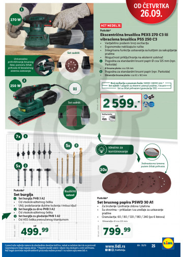 Lidl Srbija Katalog Akcija 26 09 02 10 2019 Kuda U Kupovinu