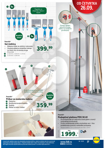 Lidl Srbija Katalog Akcija 26 09 02 10 2019 Kuda U Kupovinu