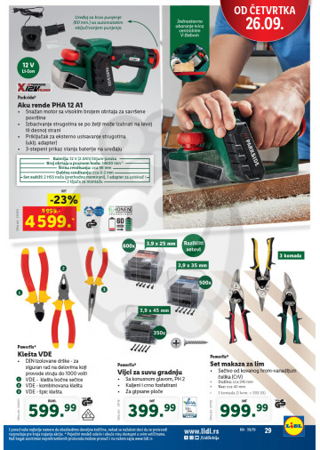 Lidl Srbija Katalog Akcija 26 09 02 10 2019 Kuda U Kupovinu