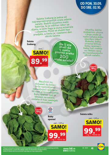 Lidl Srbija Katalog Akcija 26 09 02 10 2019 Kuda U Kupovinu
