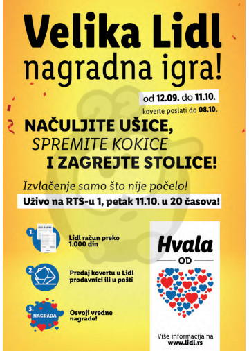 Lidl Srbija Katalog Akcija 03 10 09 10 2019 Kuda U Kupovinu