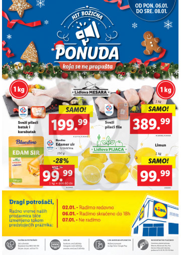 Lidl Srbija Katalog Akcija 02 01 08 01 2020 Kuda U Kupovinu