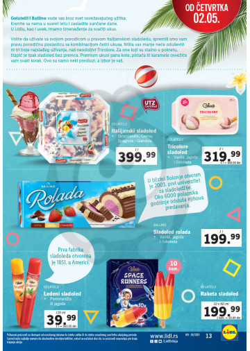 Lidl Srbija Katalog Akcija 02 05 08 05 2019 Kuda U Kupovinu