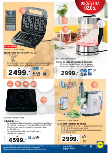 Lidl Srbija Katalog Akcija 02 05 08 05 2019 Kuda U Kupovinu