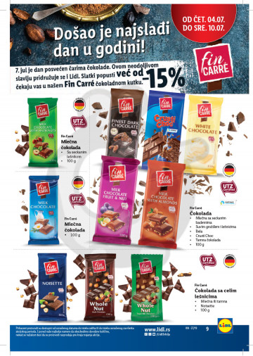 Lidl Srbija Katalog Akcija 04 07 10 07 2019 Kuda U Kupovinu