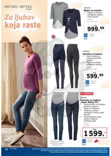 Esmara Lidl Odjeca Za Trudnice C684bbf Lessonsdulac Com
