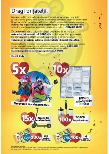 Lidl Srbija Katalog Akcija 05 09 11 09 2019 Kuda U Kupovinu