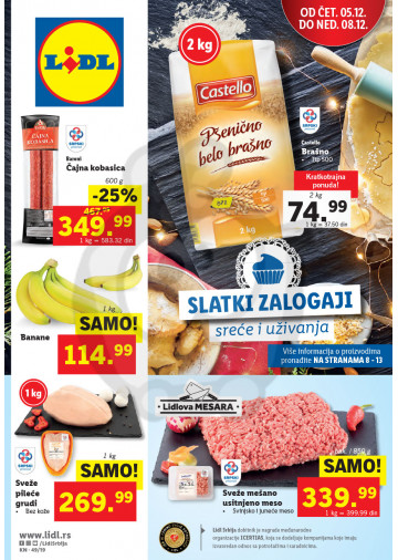 Lidl Srbija Katalog Akcija 05 12 11 12 2019 Kuda U Kupovinu
