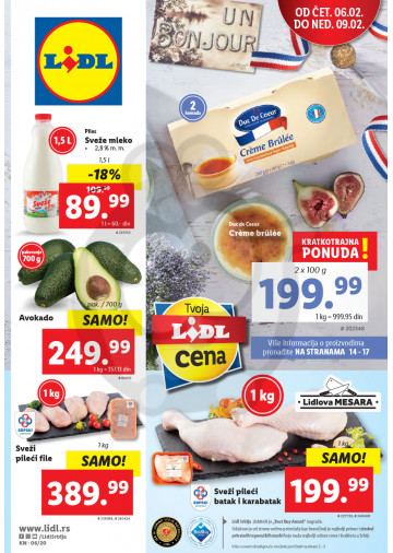 Lidl Srbija Katalog Akcija 06 02 12 02 2020 Kuda U Kupovinu