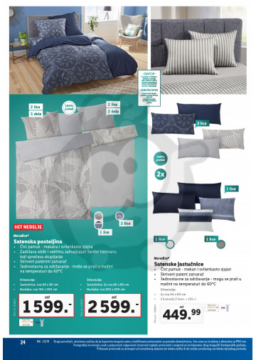 Lidl Posteljina Akcija