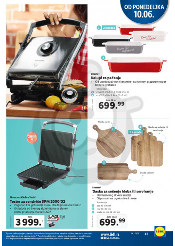 Lidl Srbija Katalog Akcija 06 06 12 06 2019 Kuda U Kupovinu