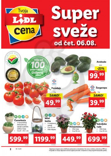 Lidl Srbija Katalog Akcija 06 08 12 08 2020 Kuda U Kupovinu