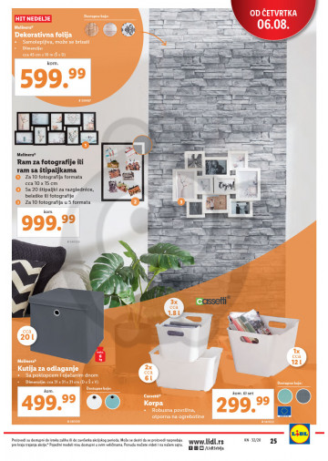 Lidl Srbija Katalog Akcija 06 08 12 08 2020 Kuda U Kupovinu