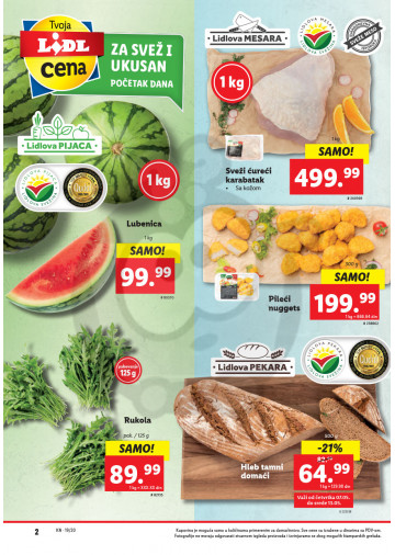 Lidl Srbija Katalog Akcija 07 05 13 05 2020 Kuda U Kupovinu