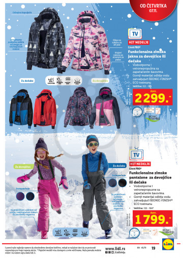 Lidl Srbija Katalog Akcija 07 11 13 11 2019 Kuda U Kupovinu