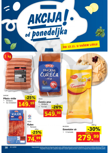 Lidl Srbija Katalog Akcija 08 11 14 11 2018 Kuda U Kupovinu