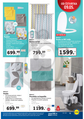 Lidl Srbija Katalog Akcija 09 05 15 05 2019 Kuda U Kupovinu