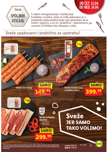 Lidl Srbija Katalog Akcija 11 04 17 04 2019 Kuda U Kupovinu