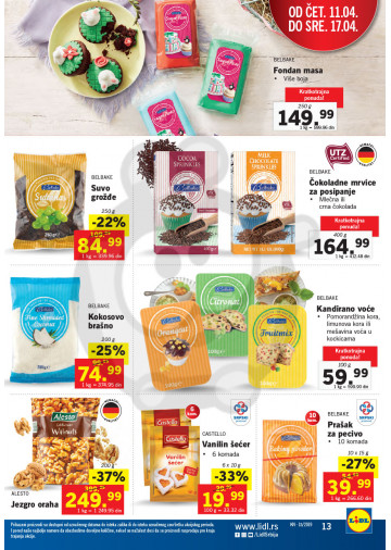 Lidl Srbija Katalog Akcija 11 04 17 04 2019 Kuda U Kupovinu
