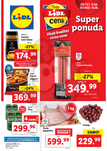 Lidl Srbija Katalog Akcija 11 06 17 06 2020 Kuda U Kupovinu