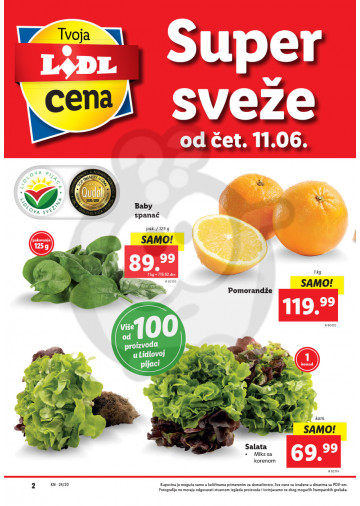 Lidl Srbija Katalog Akcija 11 06 17 06 2020 Kuda U Kupovinu