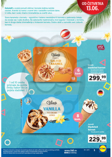 Lidl Srbija Katalog Akcija 13 06 19 06 2019 Kuda U Kupovinu