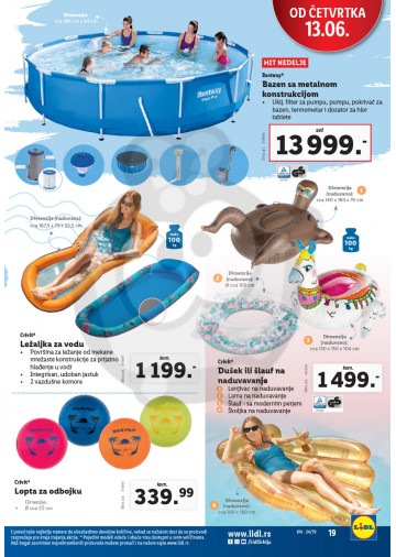 Lidl Srbija Katalog Akcija 13 06 19 06 2019 Kuda U Kupovinu