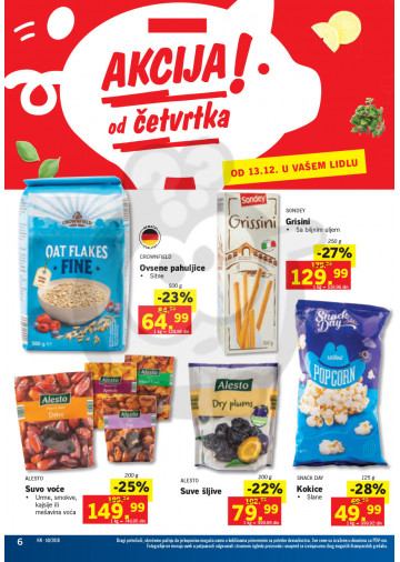 Lidl Srbija Katalog Akcija 13 12 19 12 2018 Kuda U Kupovinu