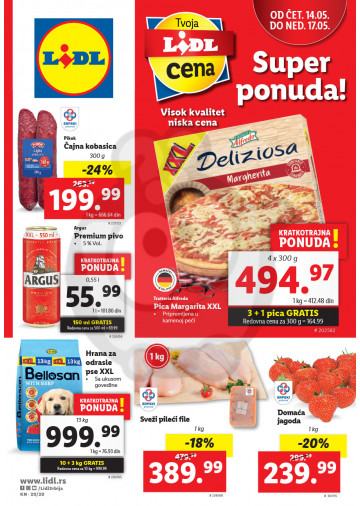 Lidl Srbija Katalog Akcija 14 05 20 05 2020 Kuda U Kupovinu