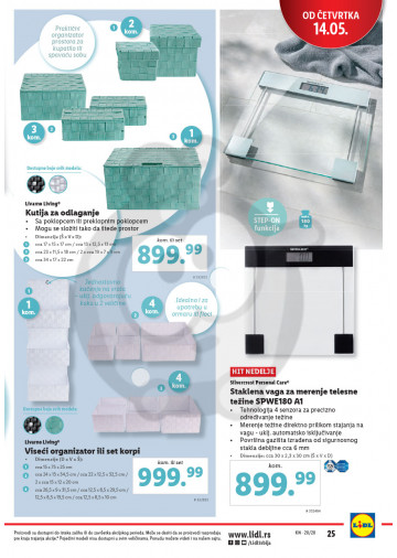 Lidl Srbija Katalog Akcija 14 05 20 05 2020 Kuda U Kupovinu