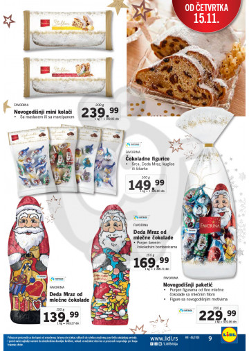 Lidl Srbija Katalog Akcija 15 11 21 11 2018 Kuda U Kupovinu
