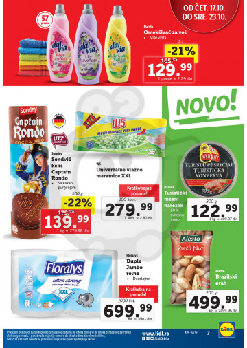 Lidl Srbija Katalog Akcija 17 10 23 10 2019 Kuda U Kupovinu