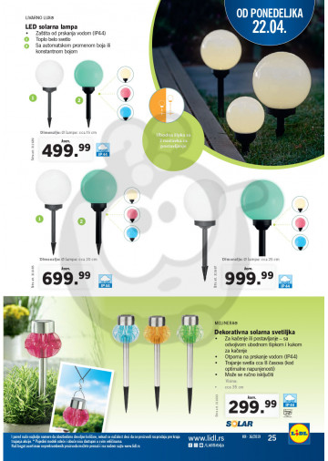 Solarne Lampe Lidl