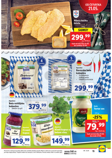 Lidl Srbija Katalog Akcija 21 05 27 05 2020 Kuda U Kupovinu