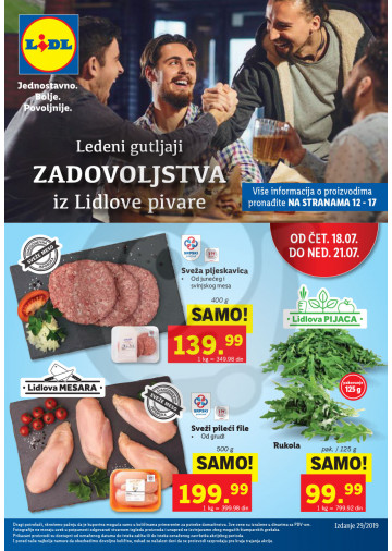 Lidl Srbija Katalog Akcija 18 07 24 07 2019 Kuda U Kupovinu