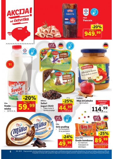 Lidl Srbija Katalog Akcija 18 07 24 07 2019 Kuda U Kupovinu