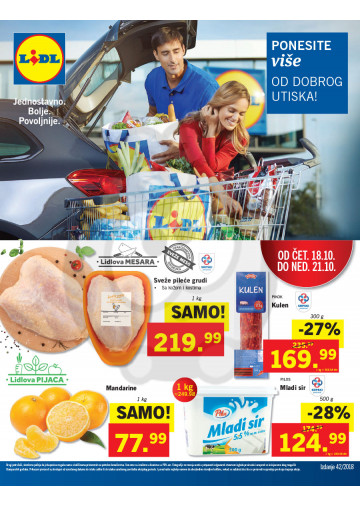 Lidl Srbija Katalog Akcija 18 10 24 10 2018 Kuda U Kupovinu