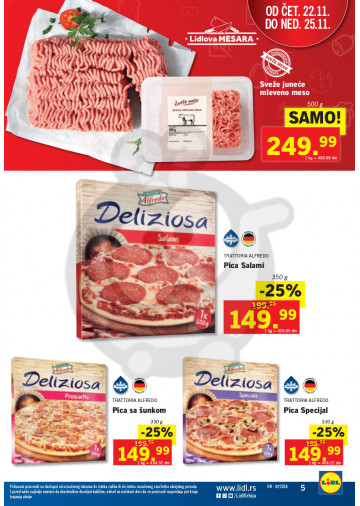 Akcija Lidl Lidl Mesara Mesano Mleveno Meso 1377676