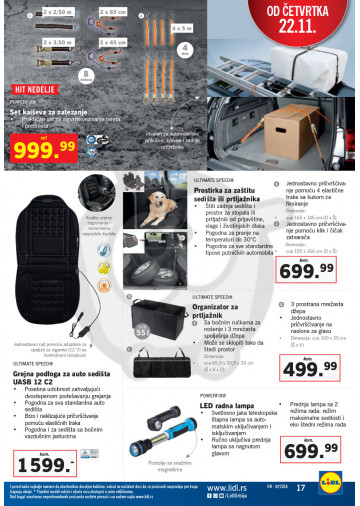 Lidl Srbija Katalog Akcija 22 11 28 11 2018 Kuda U Kupovinu