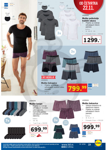 Lidl Srbija Katalog Akcija 22 11 28 11 2018 Kuda U Kupovinu