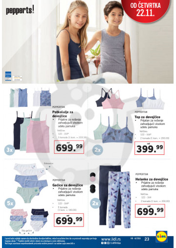 Lidl Srbija Katalog Akcija 22 11 28 11 2018 Kuda U Kupovinu