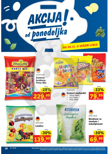 Lidl Srbija Katalog Akcija 22 11 28 11 2018 Kuda U Kupovinu